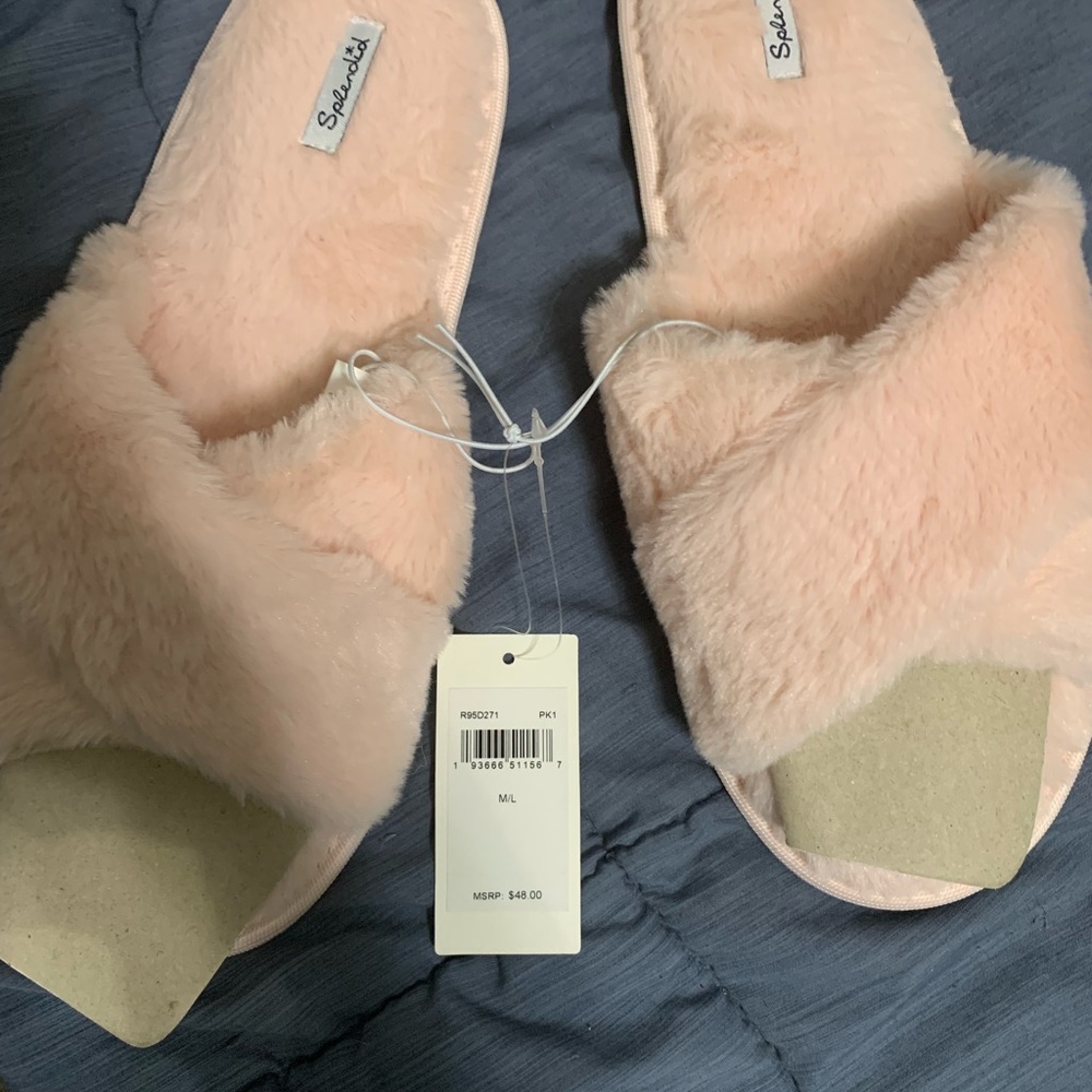 Splendid Light Pink Slippers